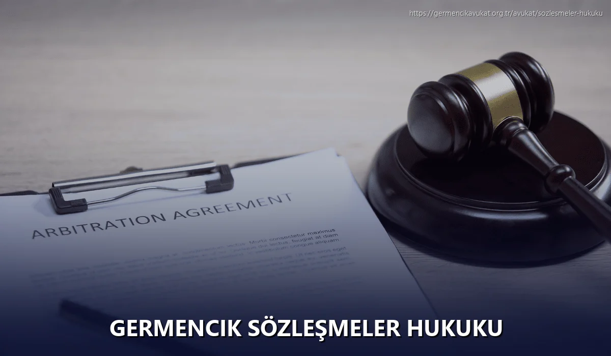 Germencik Sözleşmeler Hukuku